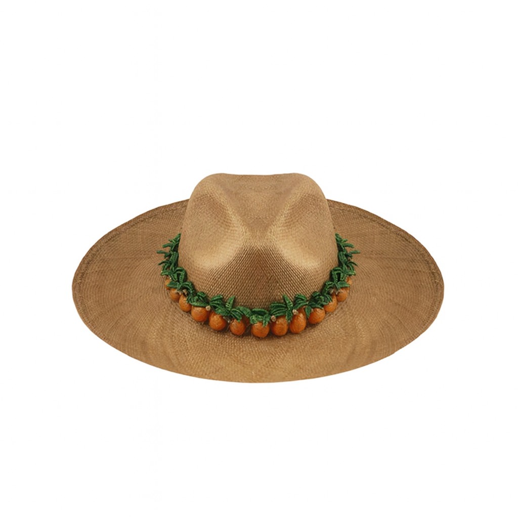 Iraca Palm Hat – Handwoven with palm Detail
