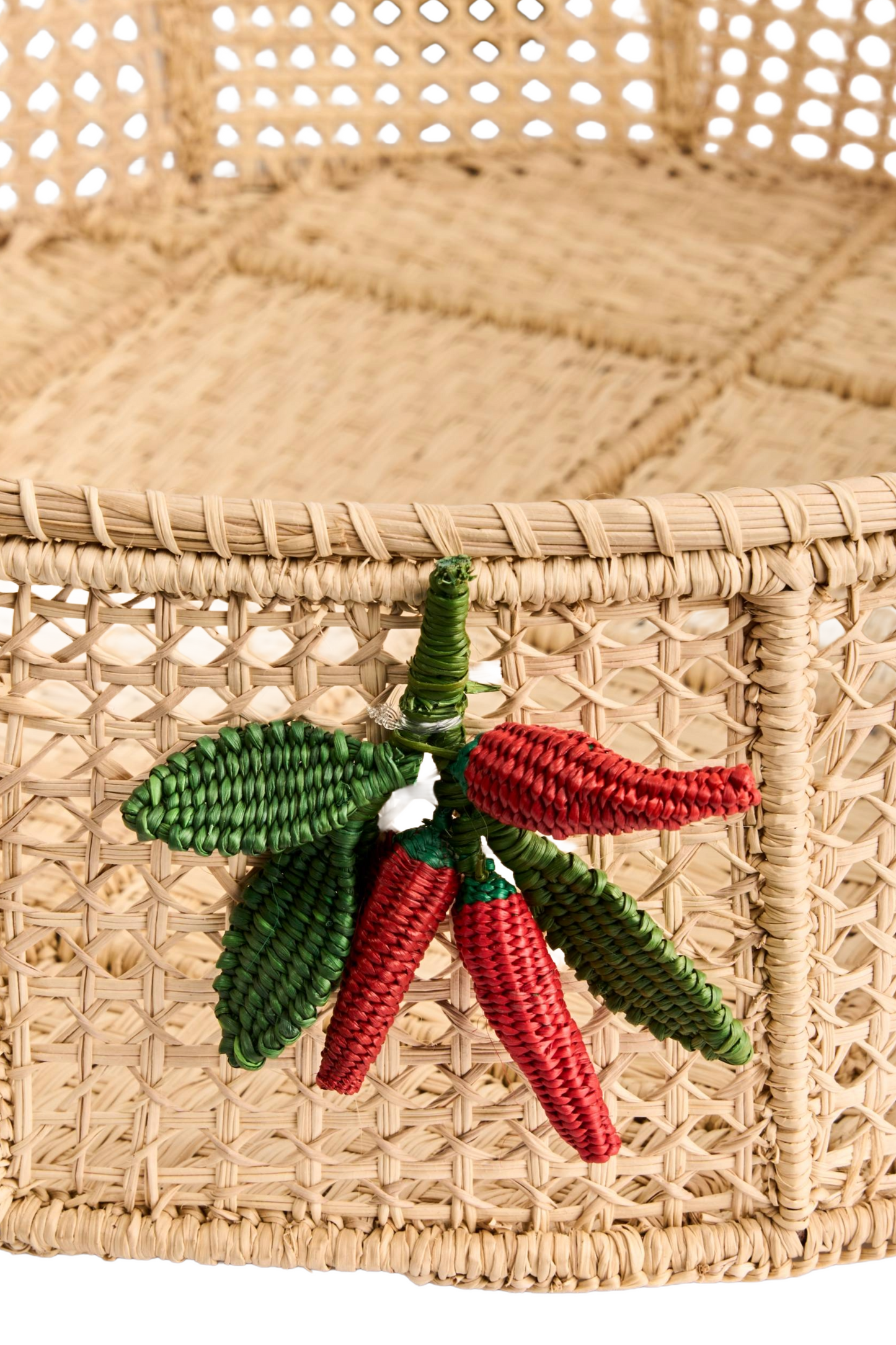 Basket -Fruit Charm Iraca Basket-