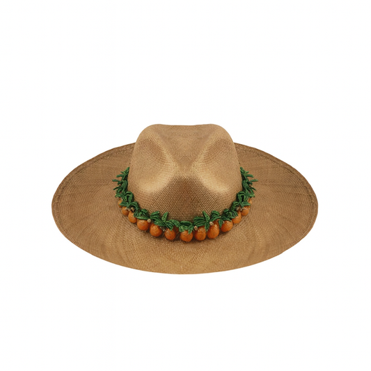 Iraca Palm Hat – Handwoven with palm Detail