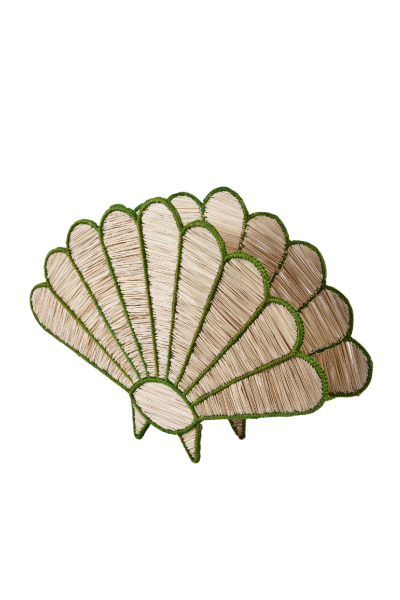 Basket Green Shell Bread Basket