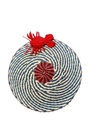 Blue Marine Coasters x6