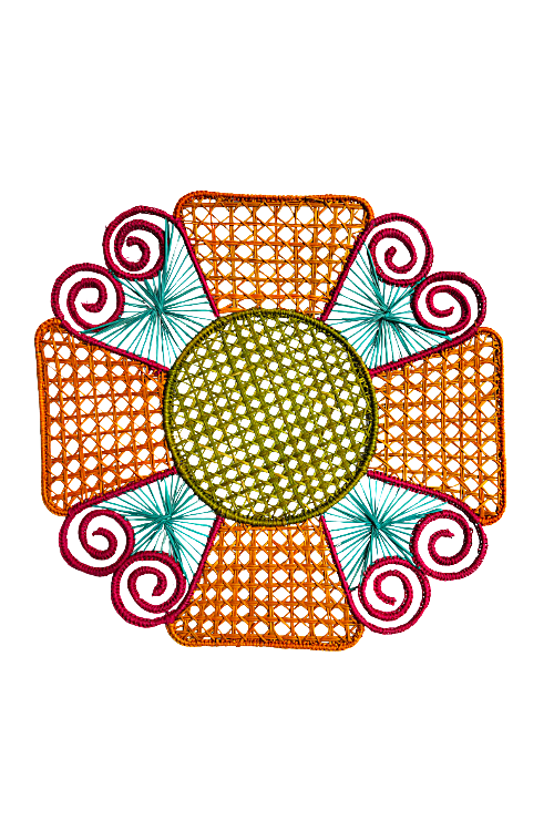 Placemat – Colorful flower