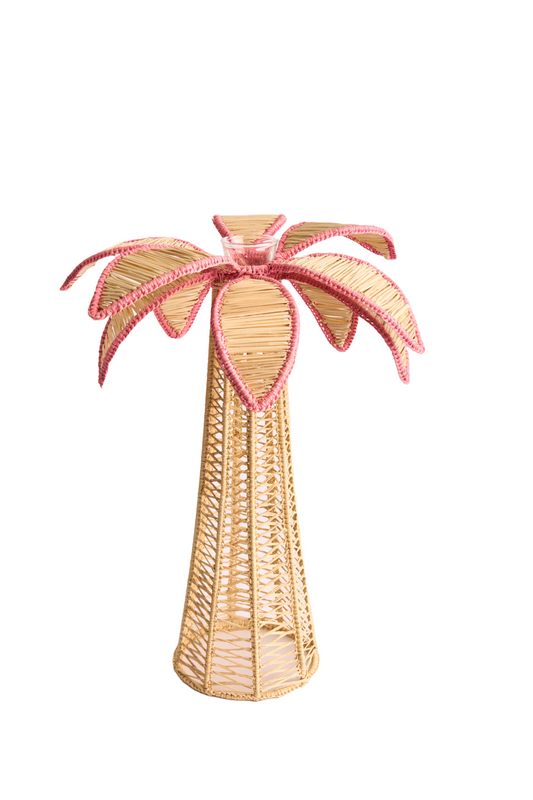 Candle Holder - Palm Tree